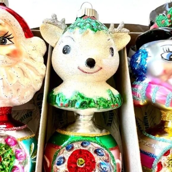 CHRISTOPHER RADKO Confetti Reflector Ball Ornaments Set of 3 - Picture 8 of 12